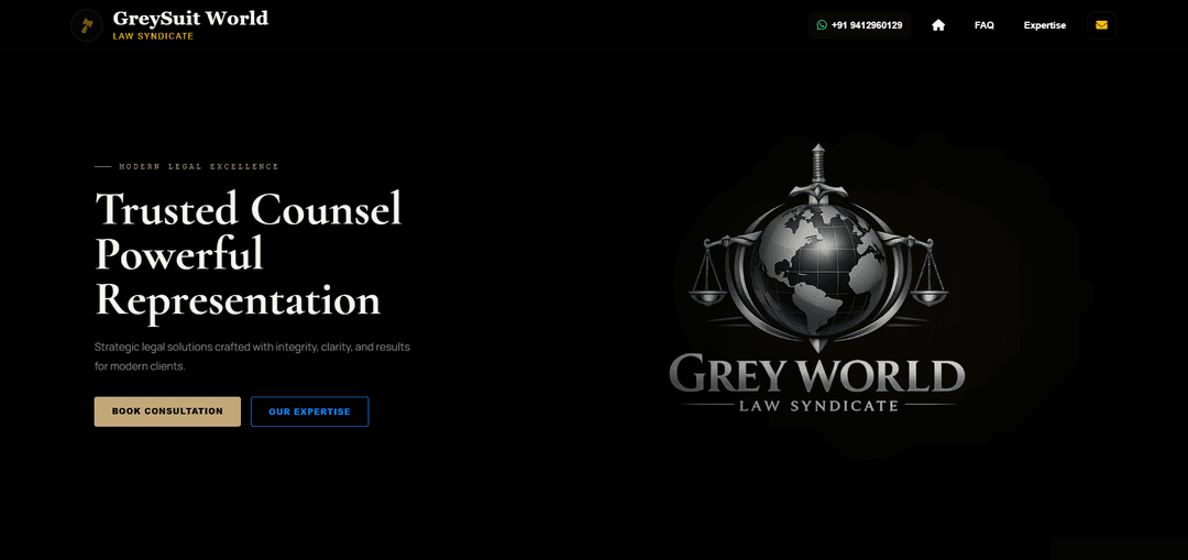Client Lawyer Portfolio Project