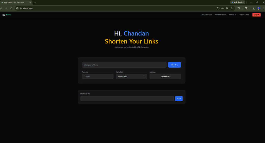 Advanced URL Shortener
